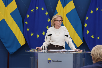 Finansminister Elisabeth Svantesson.