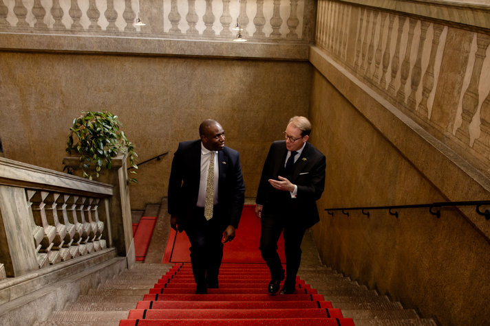 David Lammy och Tobias Billström