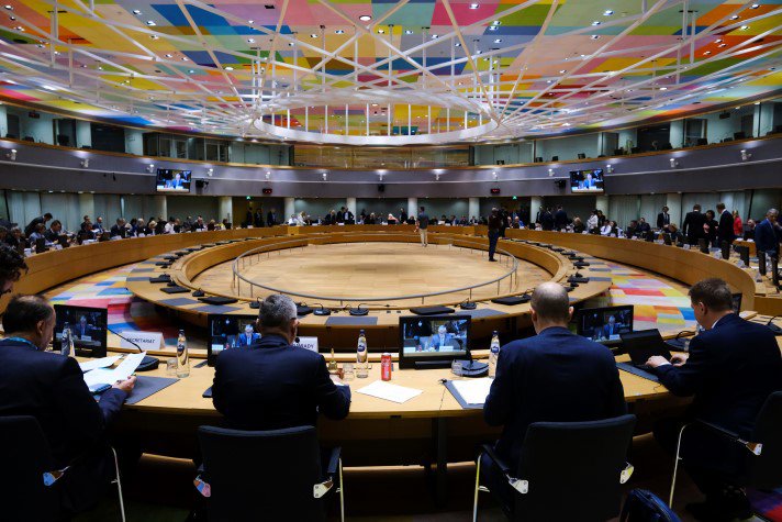 Rådsmöte i Brysssel