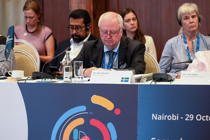 Sverige sitter i styrgruppen för koalitionen för skolmåltider