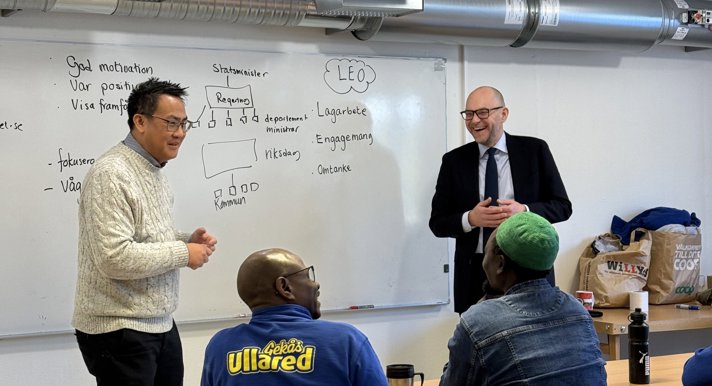 Johan Britz besöker Gekås Ullared