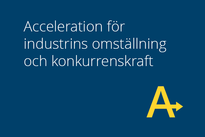 Illustrationen föreställer ett A mot en blå bakgrund.