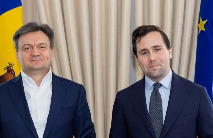 Benjamin Dousa träffade under besöket i Moldaviens huvudstad Chisinau bland andra premiärminister Dorin Recean.