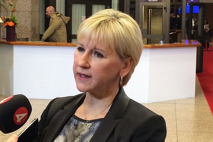 Utrikesminister Margot Wallström 