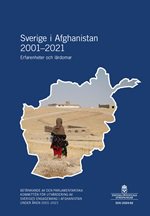 Bokomslag med en kartbild över Afghanistan. 