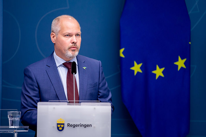 Justitie- och migrationsminister Morgan Johansson