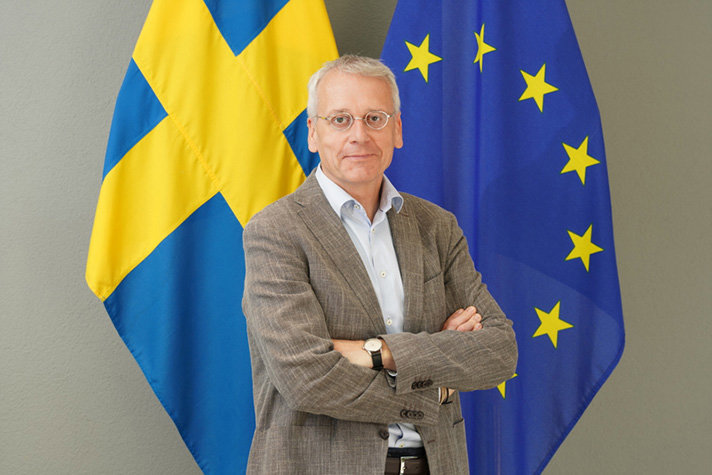 Foto på ambassadör Torbjörn Haak