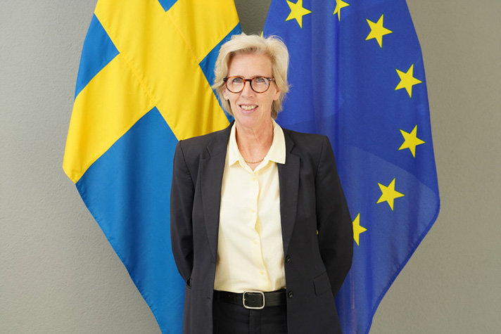 Foto av ambassadör Mikaela Kumlin Granit