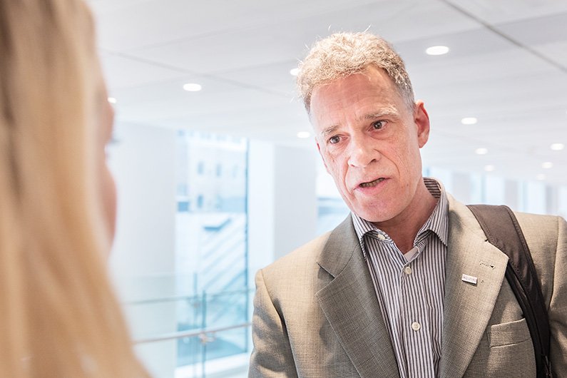 Peter Andersson från organisationen Lika Unika. 