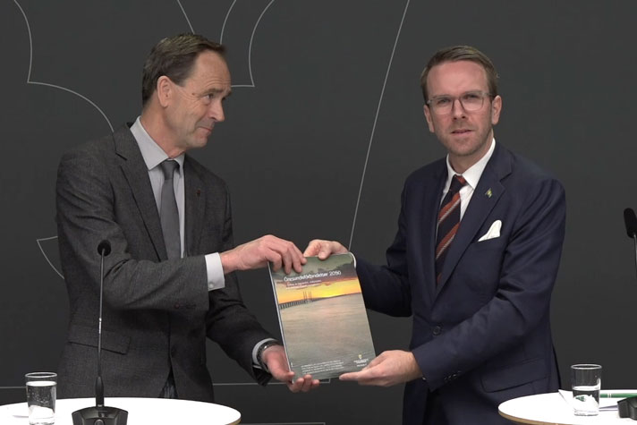 Utredningen överlämnas till Infrastruktur- och bostadsministern