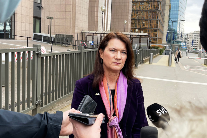 Utrikesminister Ann Linde