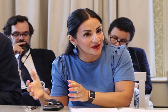 Kulturminister Parisa Liljestrand