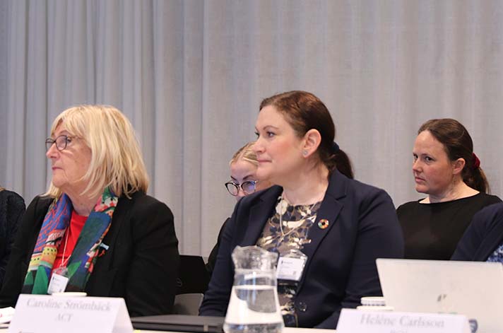 Representanter från civilsamhället.