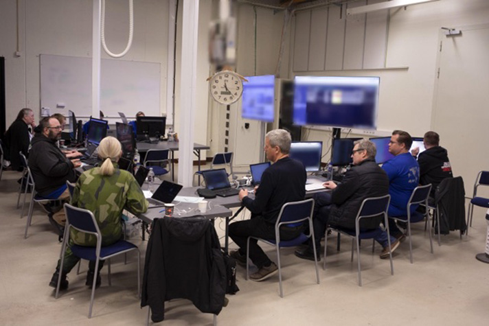 Deltagare i Locked Shields 2023.