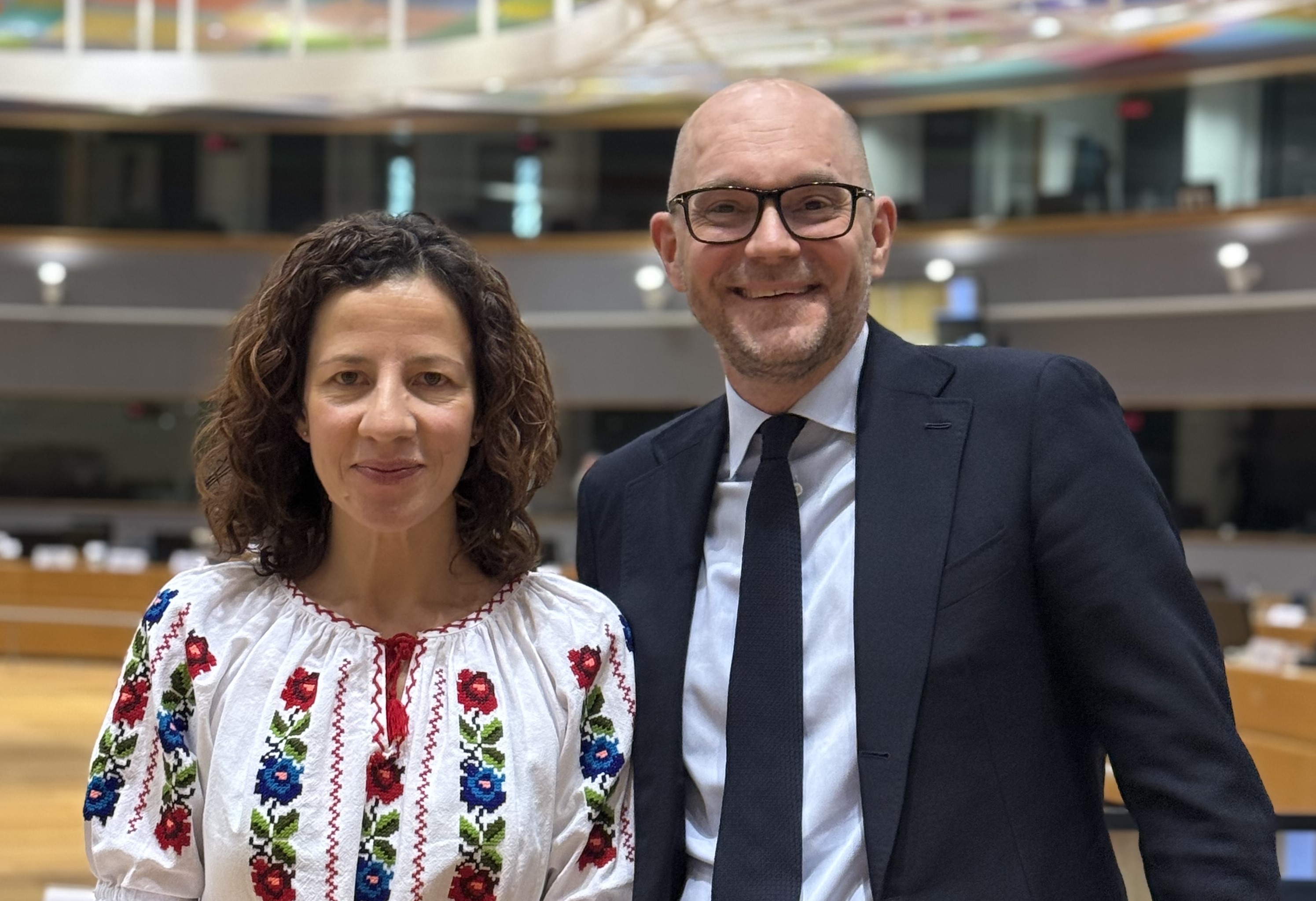 Johan Britz på EPSCO-rådsmöte i Bryssel