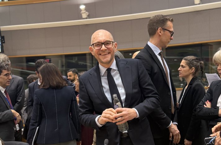 Johan Britz på EPSCO-möte i Bryssel