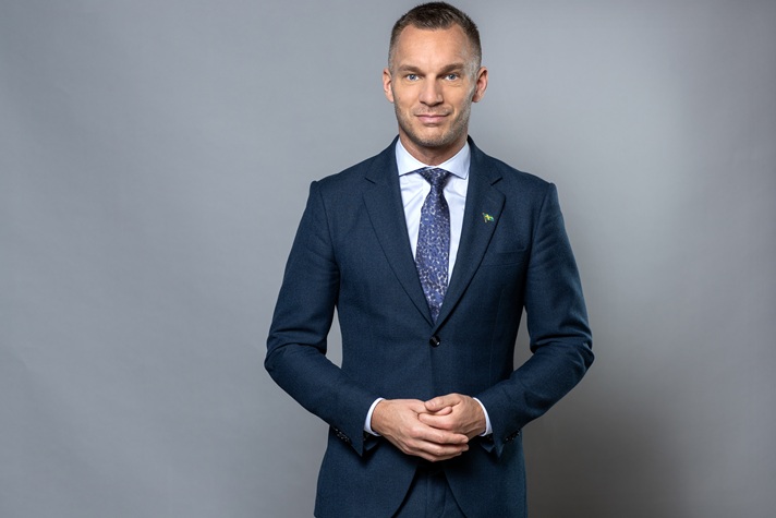 Pressbild på Erik Slottner.