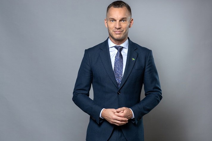 Pressbild på Erik Slottner.