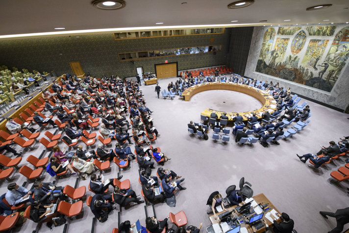 Säkerhetsrådet diskuterar situationen i Mellanöstern