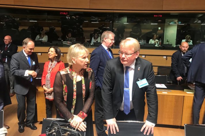Margot Wallstström Peter Hultqvist