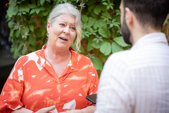 Socialtjänstminister Camilla Waltersson Grönvall.