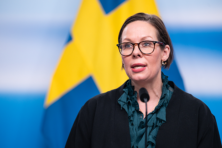 Utrikesminister Maria Malmer Stenergard.