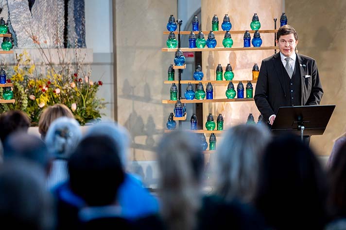 Talman Andreas Norlén.