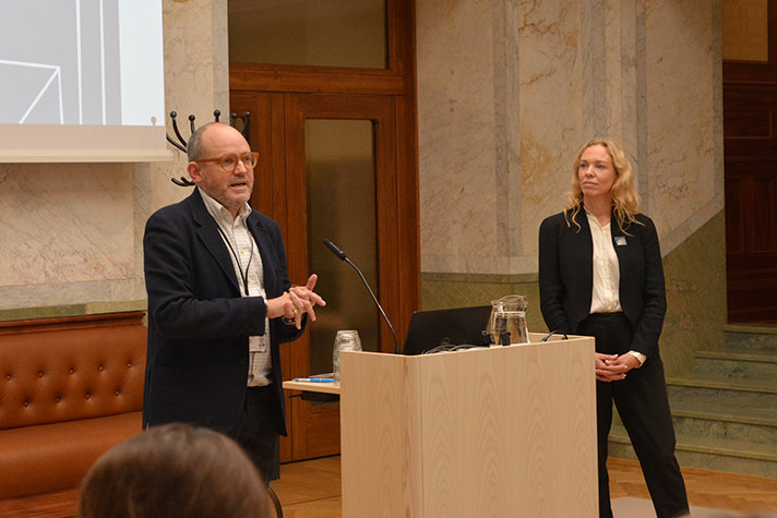 Hugo Wester, Skolverket och Karin Åhrman, Forum för levande historia presenterar.
