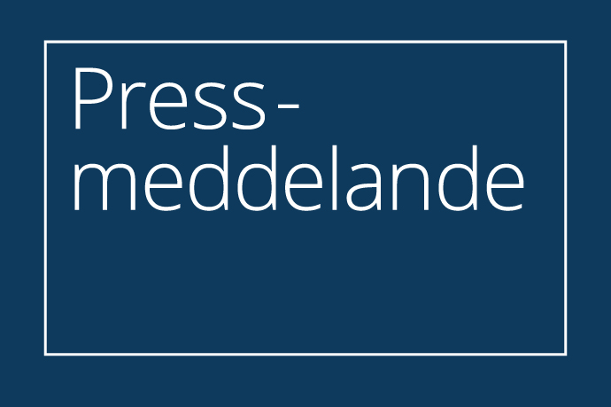 Pressmeddelande Pressmeddelande