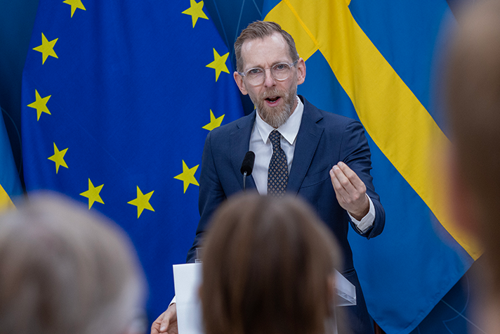 Socialminister Jakob Forssmed.