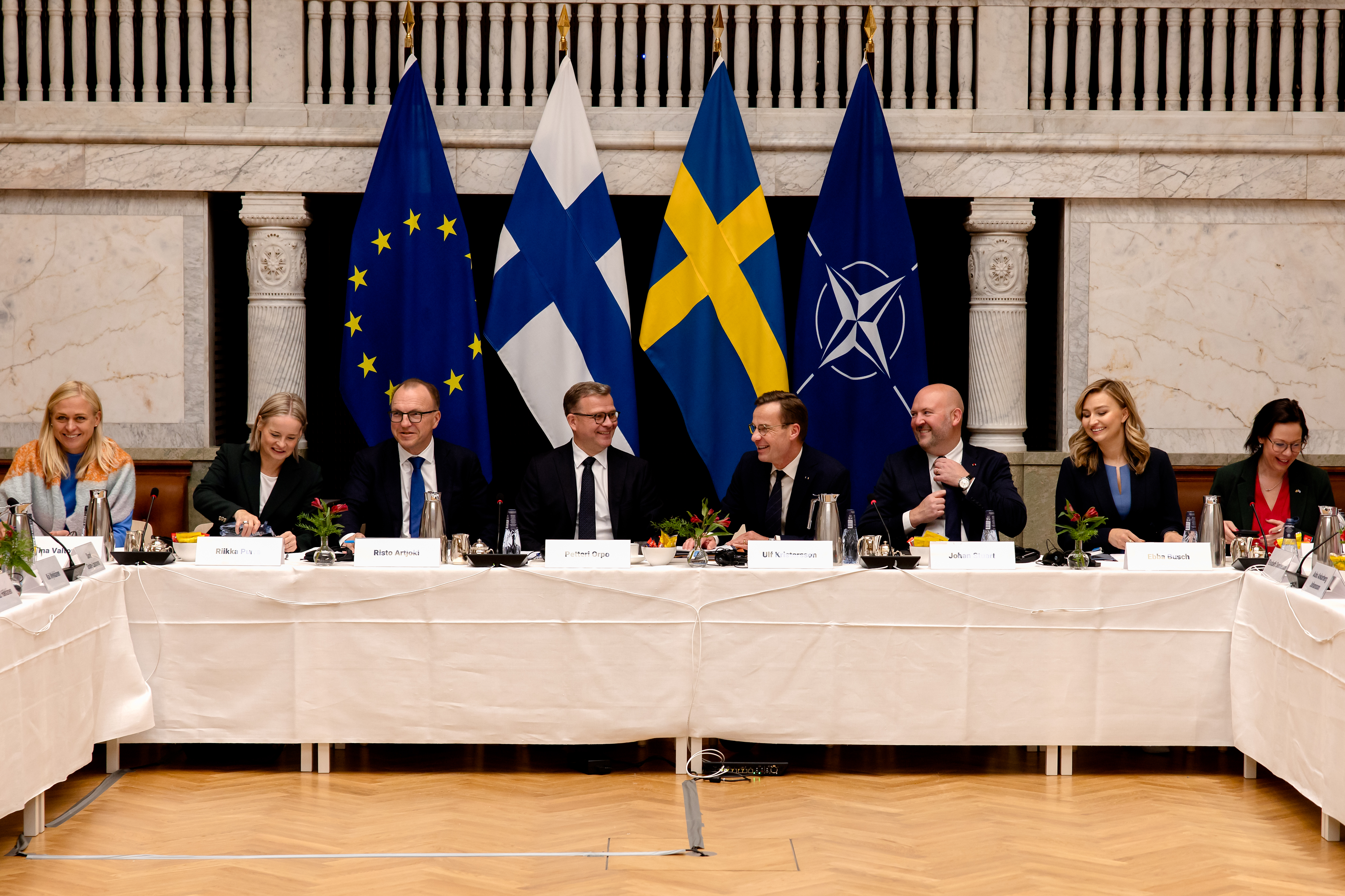 Sveriges regering och Finlands regering i gemensamt regeringsmöte