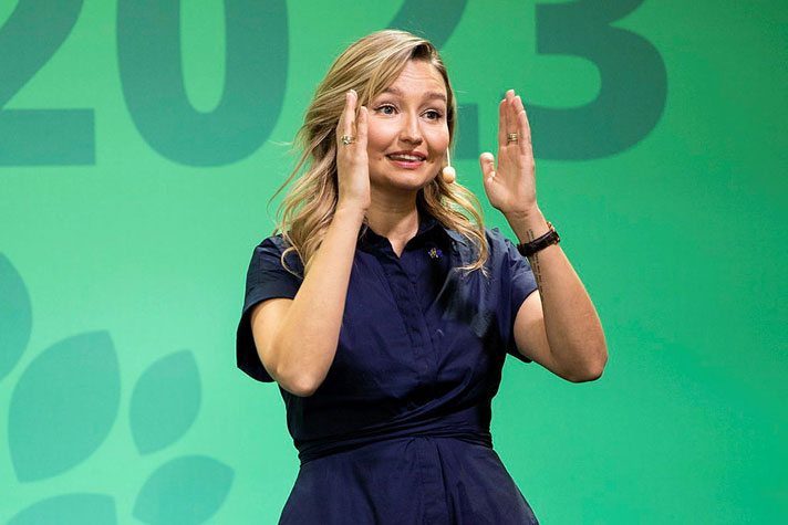 Energi- och näringsminister Ebba Busch