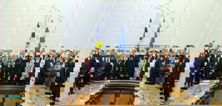 Den första svenska ministerledda företagsdelegationen besökte i veckan Ukraina.