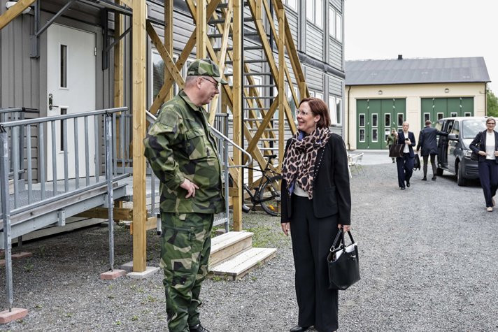 Maria Malmer Stenergard och Magnus Ståhl.