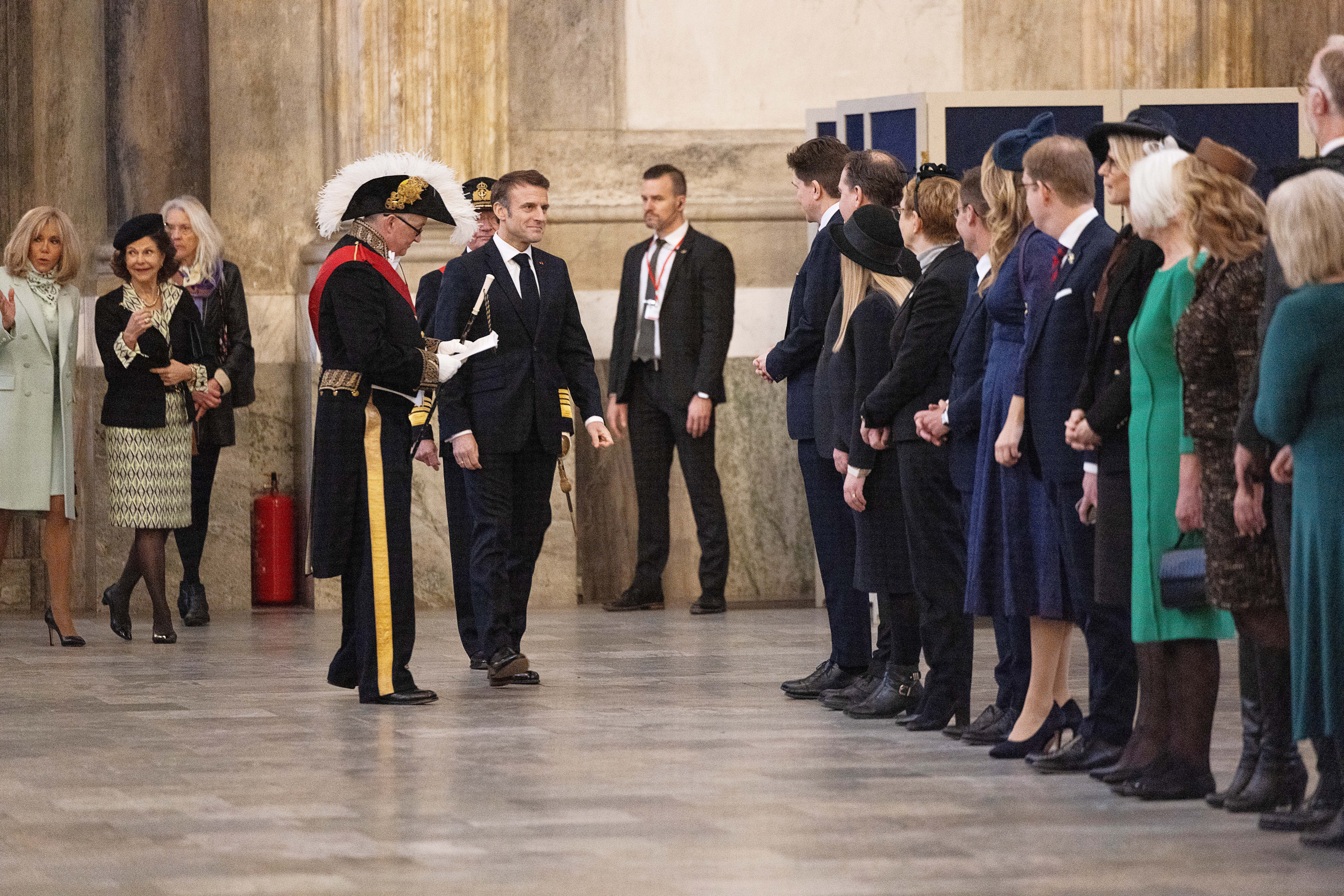 Statsbesök från Frankrike, president Macron, 30-31 januari 2024