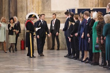 Statsbesök från Frankrike, president Macron, 30-31 januari 2024