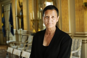 Maria Veerasamy som är VD på Svenskt Tenn.